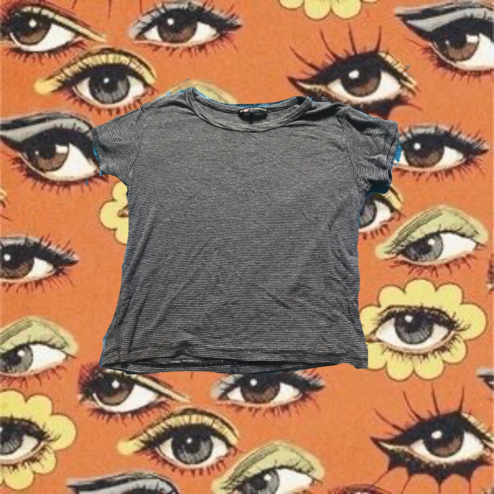 striped brandy melville shirt